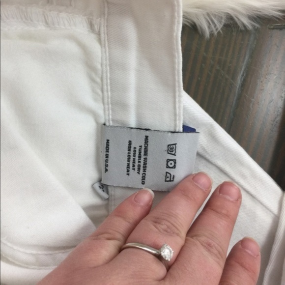 {Rebecca Minkoff} Midrise Skinny White Jeans - Picture 3 of 8